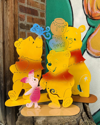 Winnie The Pooh With Honey Pots