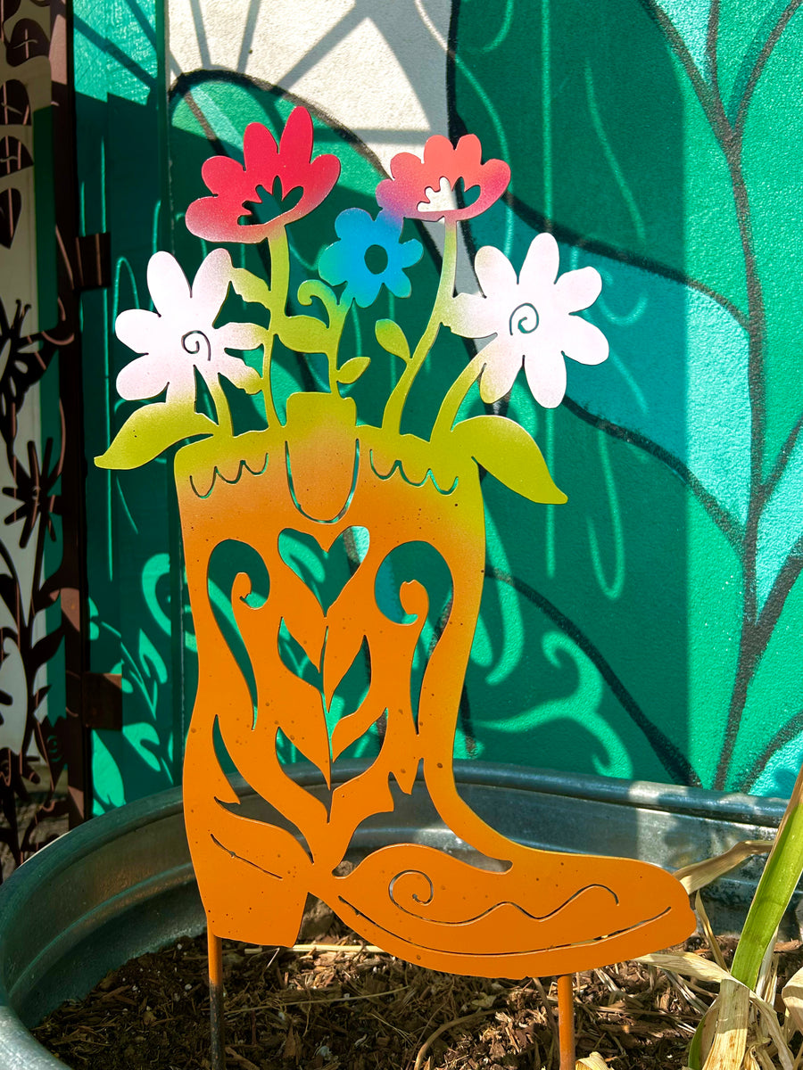 Floral Cowboy Boot