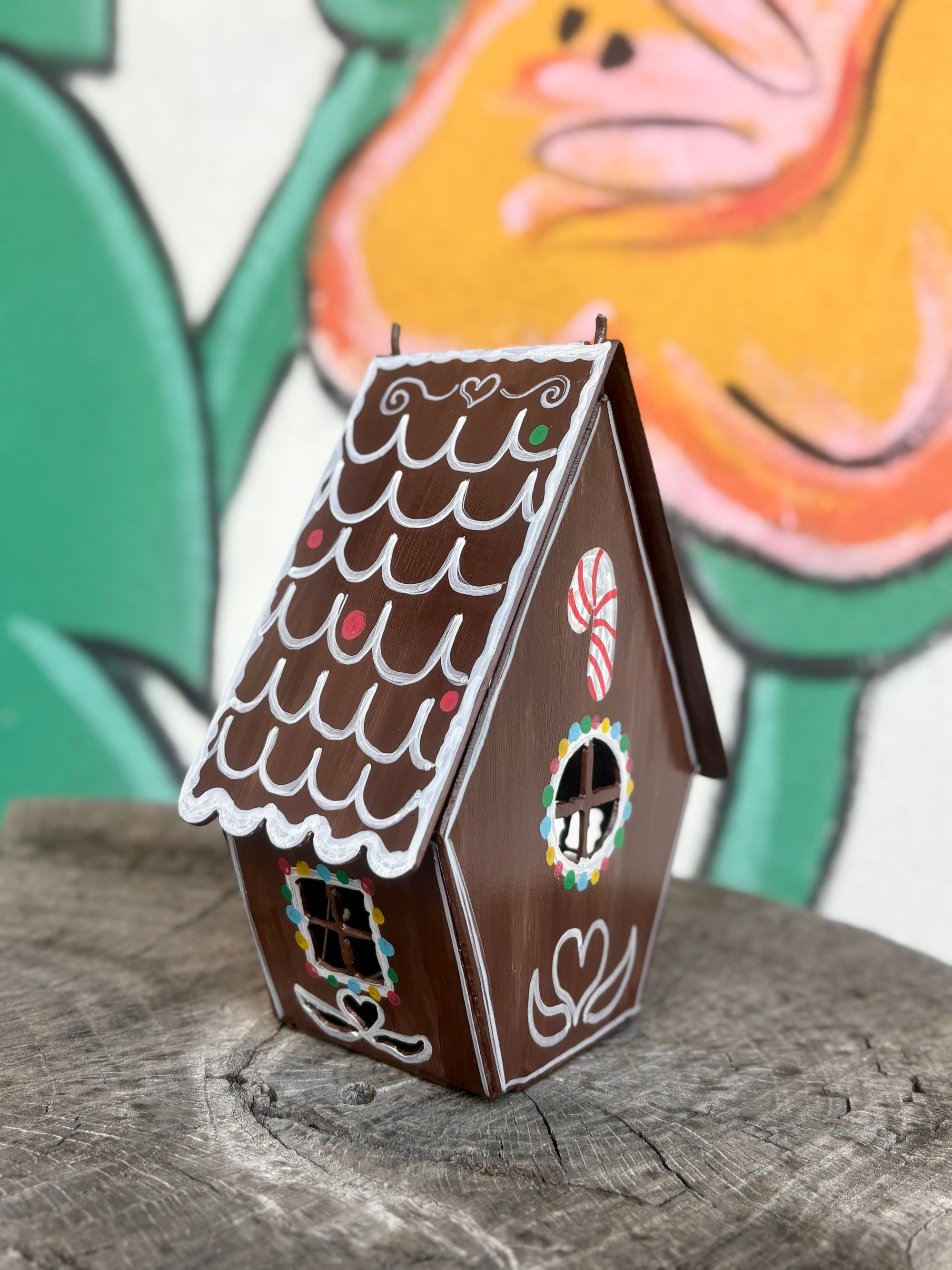 Gingerbread House Painting Class