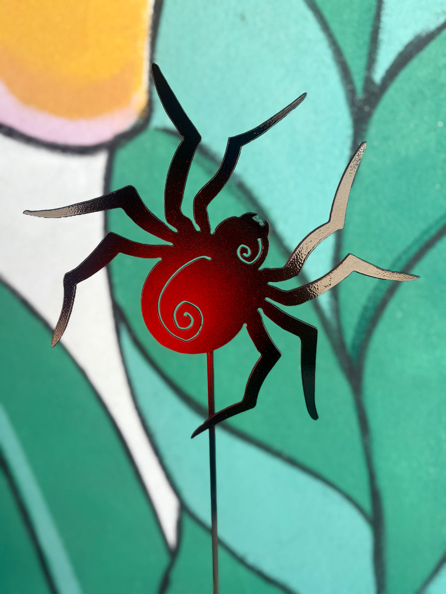 Spooky Spider Pole