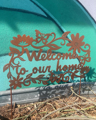 Spring Welcome Sign