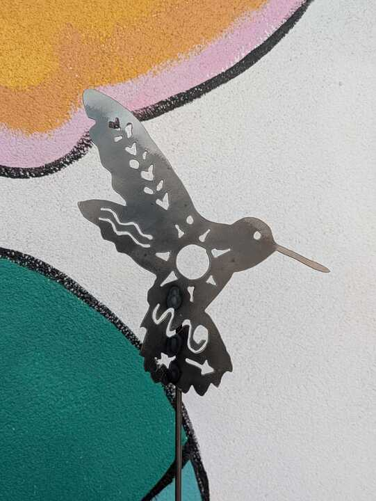 Humming Bird Garden Pole