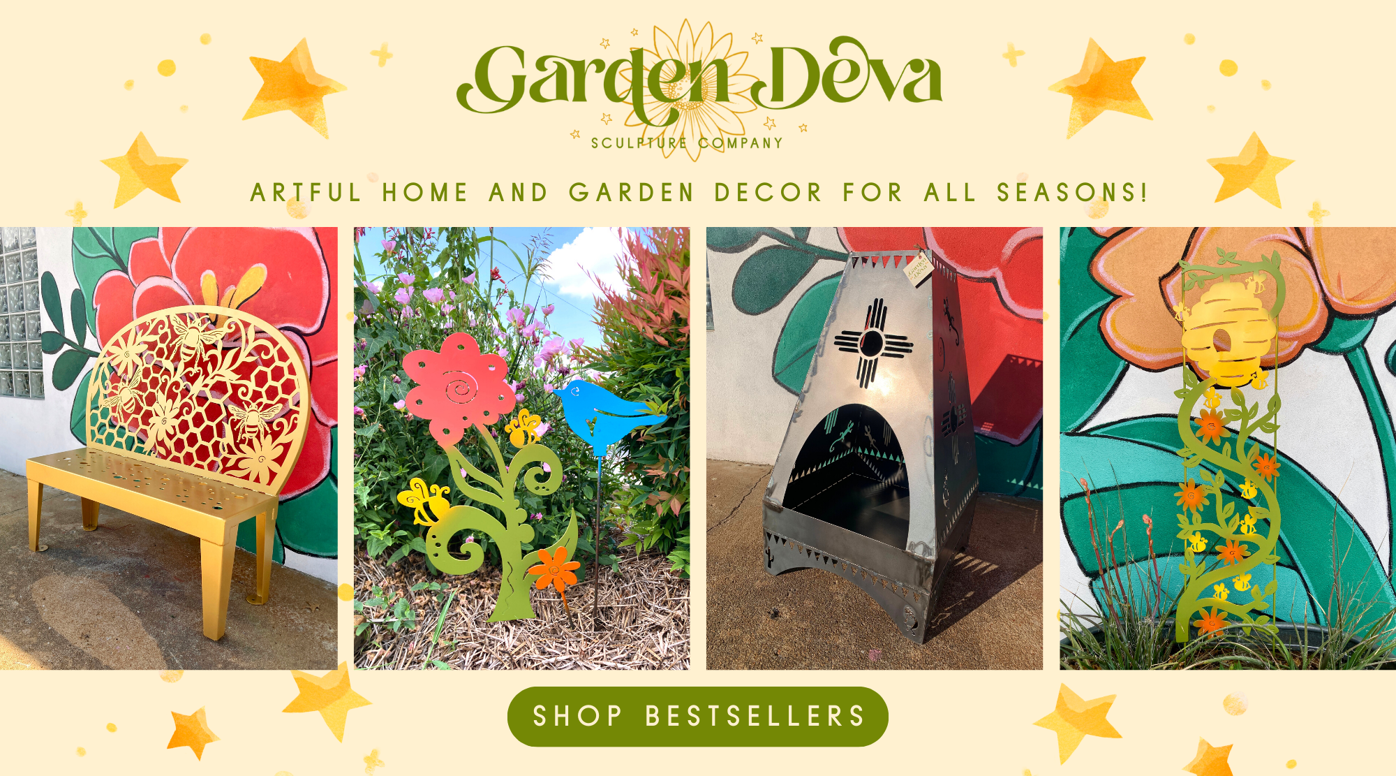 Garden Deva - Custom Metal Art for Home and Garden
