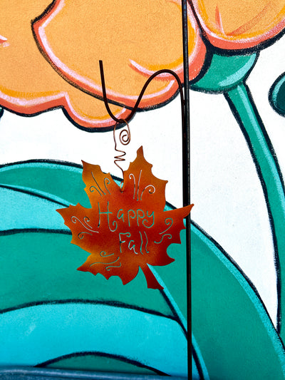 Happy Fall Leaf