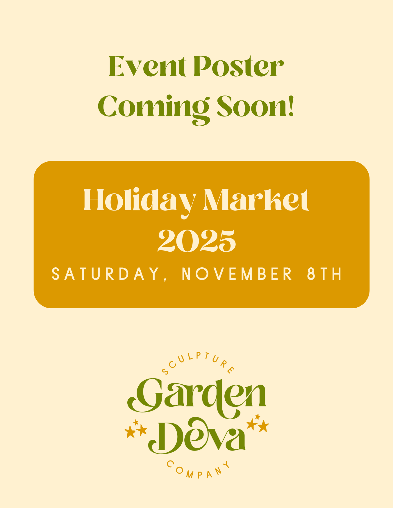 Holiday Market 2025 Vendor Registration
