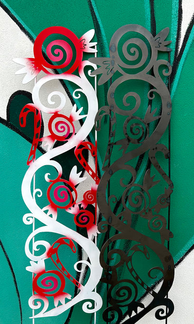 Peppermint Swirl Trellis