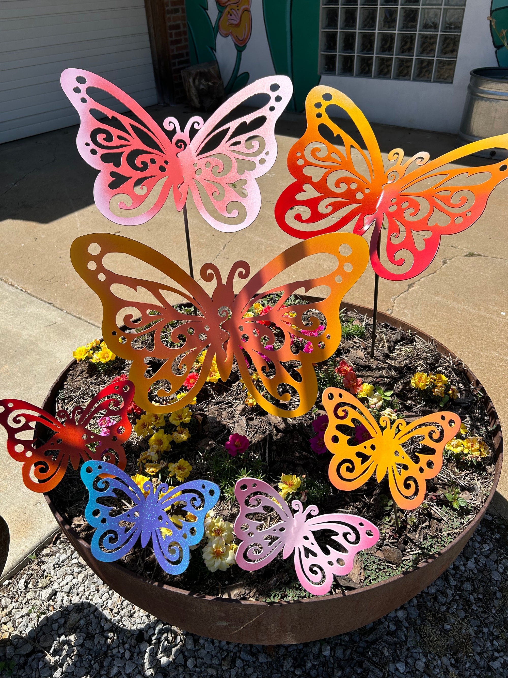 Small Swirly Butterfly