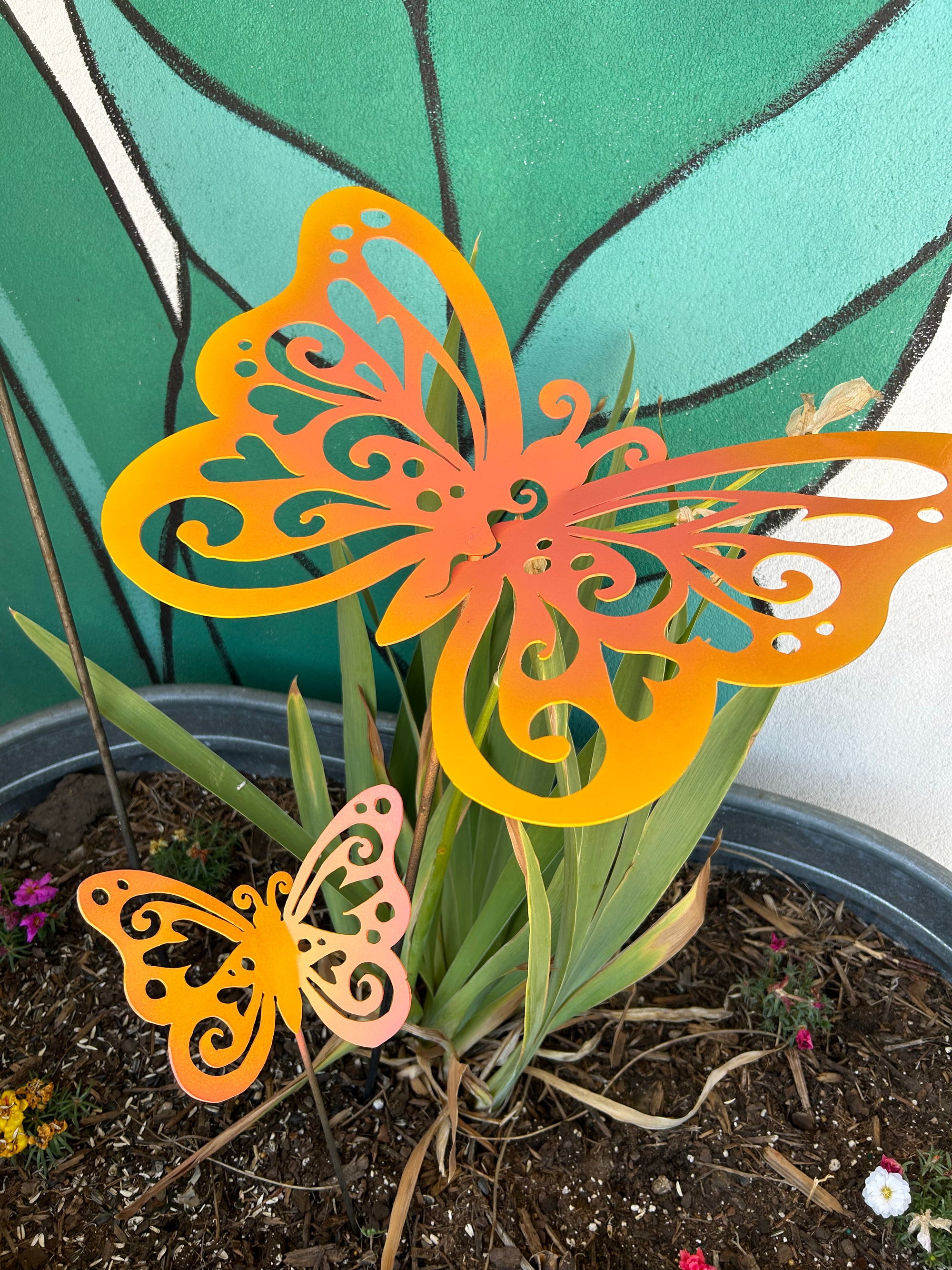 Small Swirly Butterfly