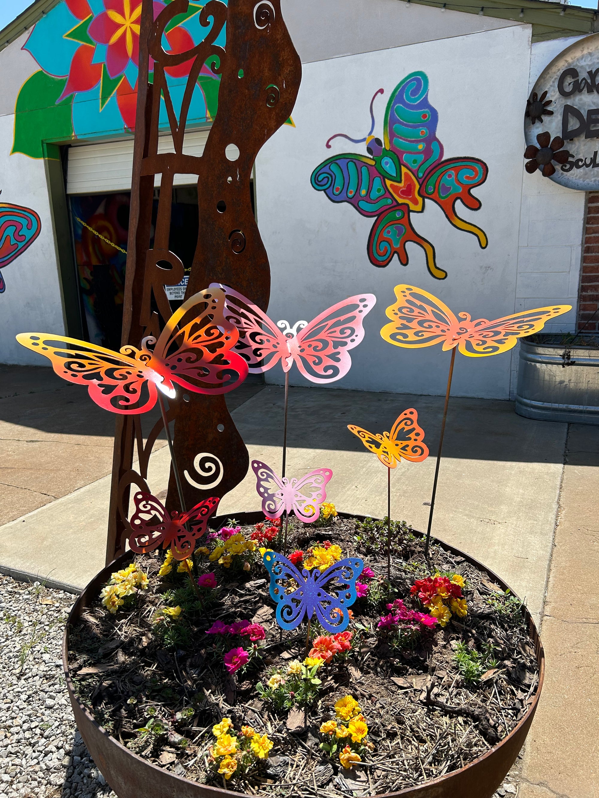 Small Swirly Butterfly