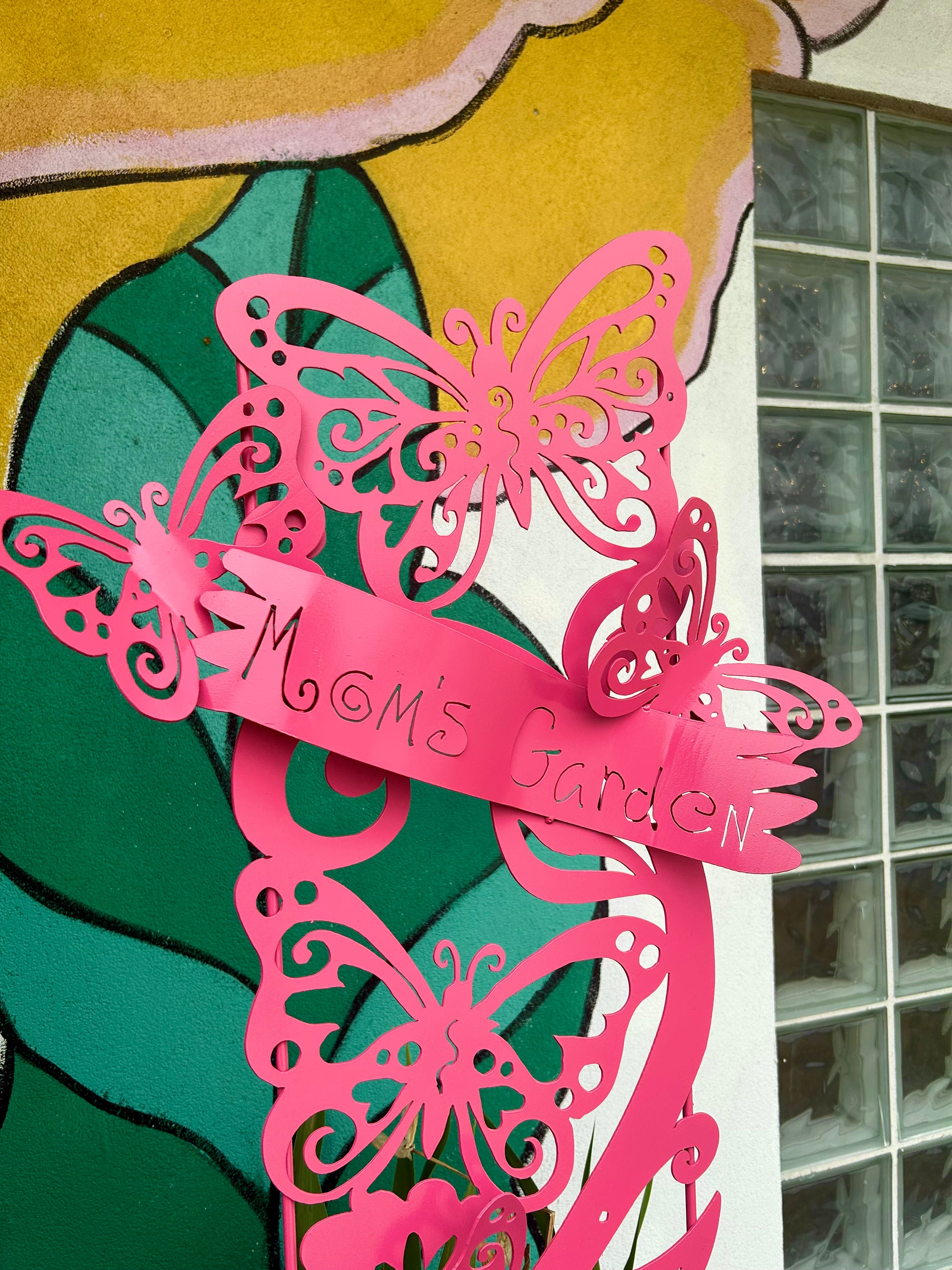 Mom's Butterfly Garden Trellis