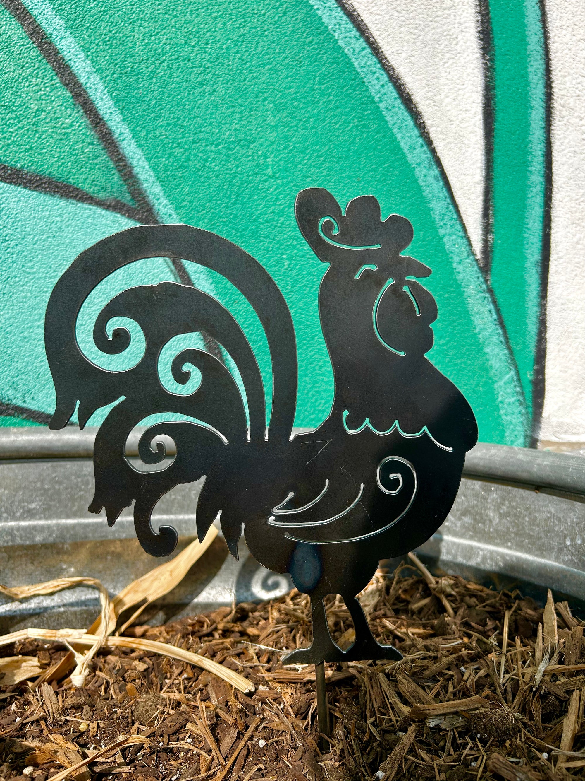 Swirly Rooster