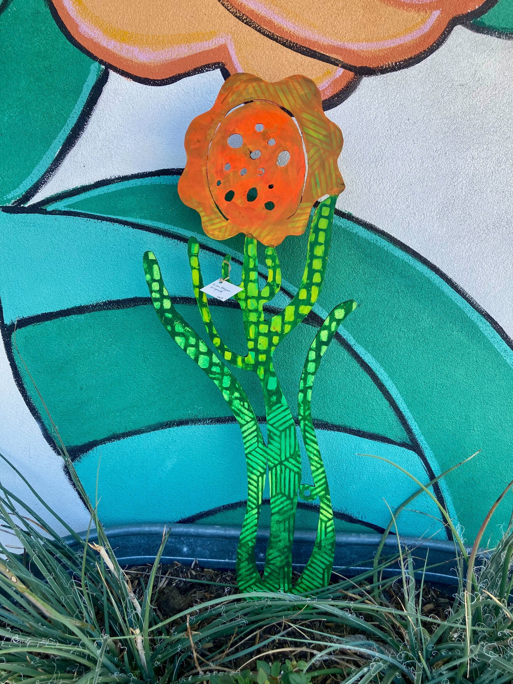 Playful Petals Sculpture