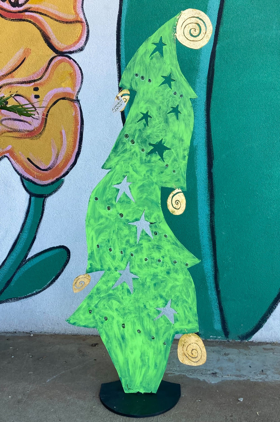 Quirky Christmas Tree Sculpture