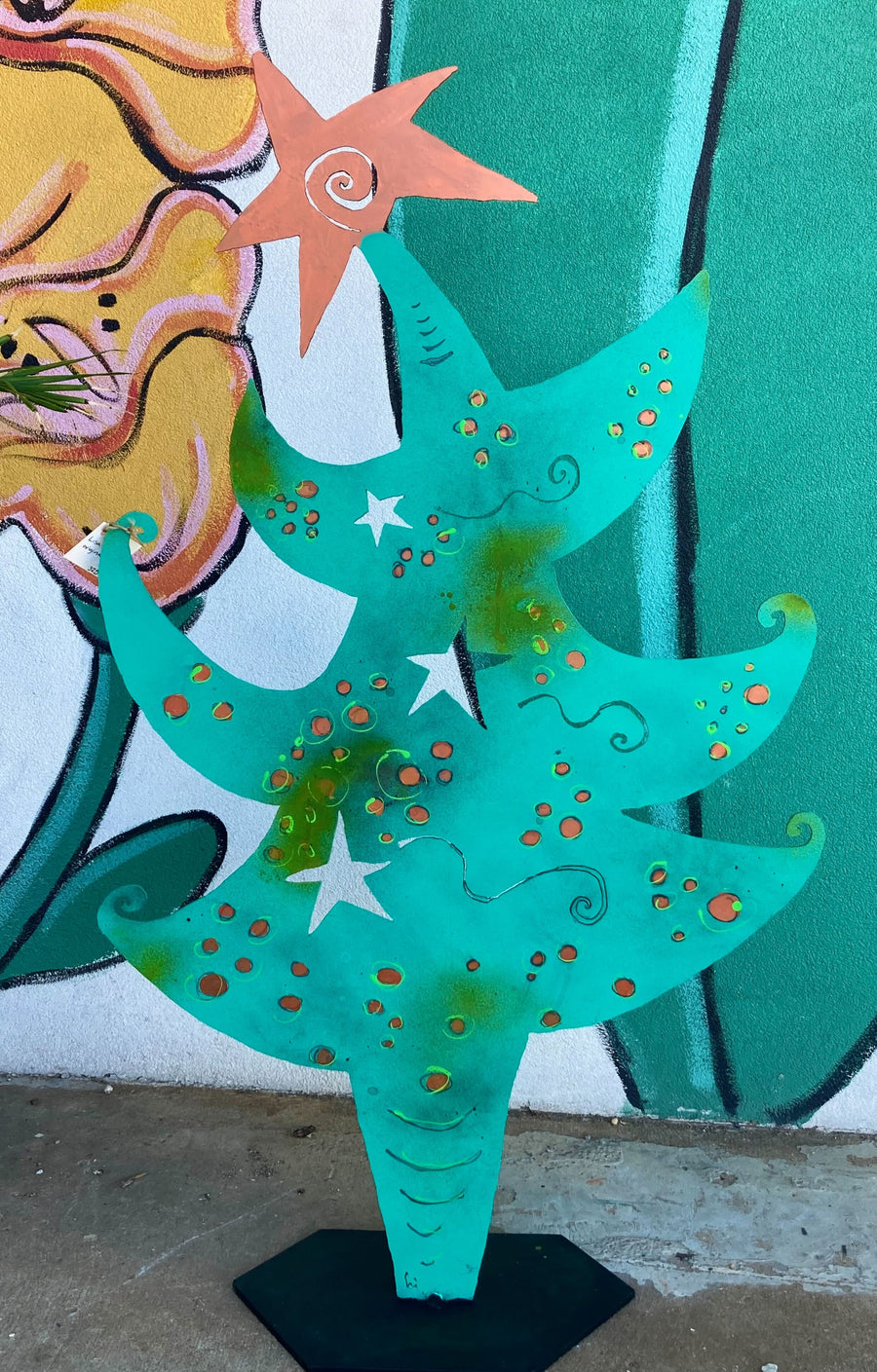 Whimsical Christmas Tree Sculpture