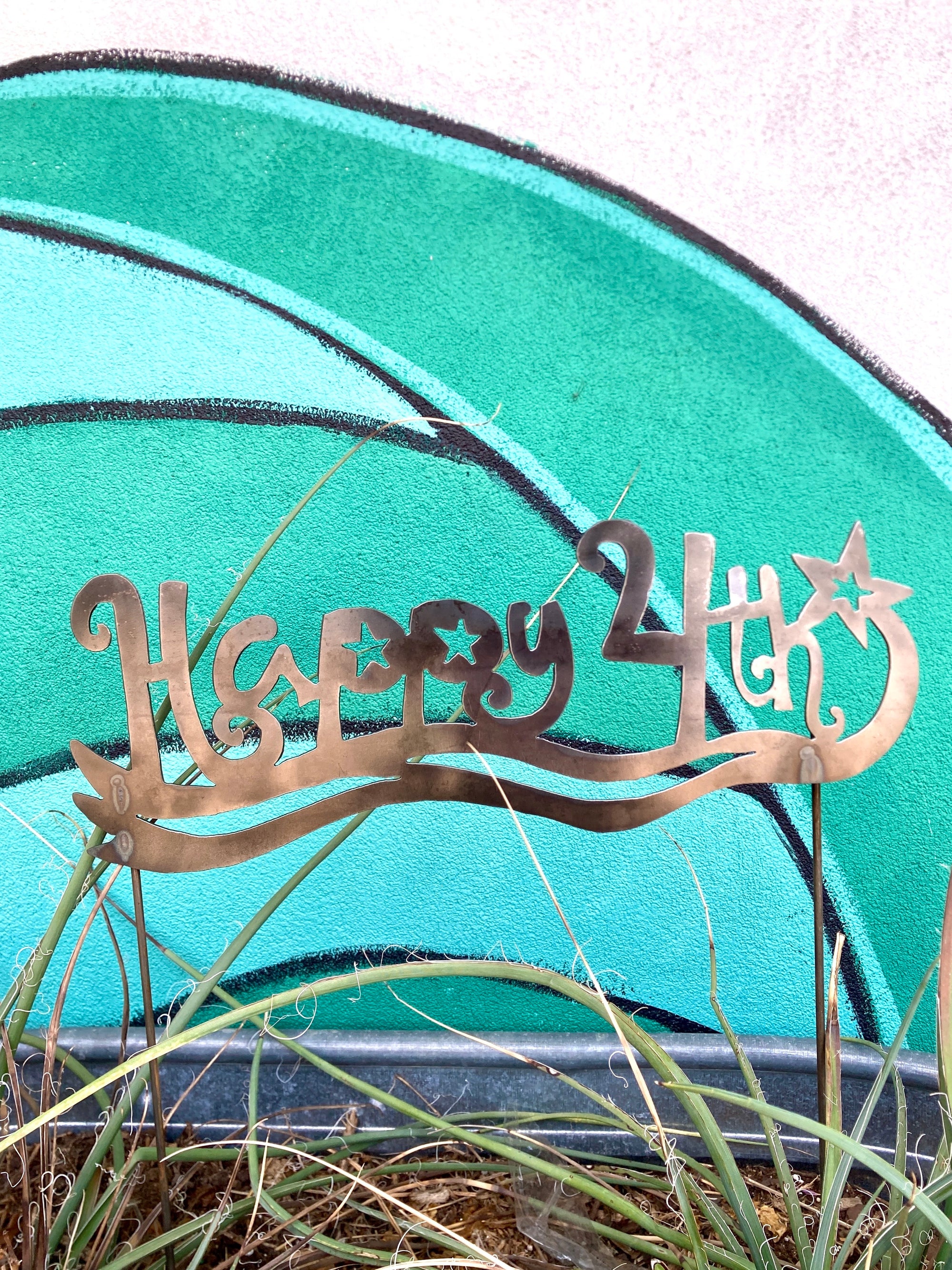 Happy 4th Garden Sign