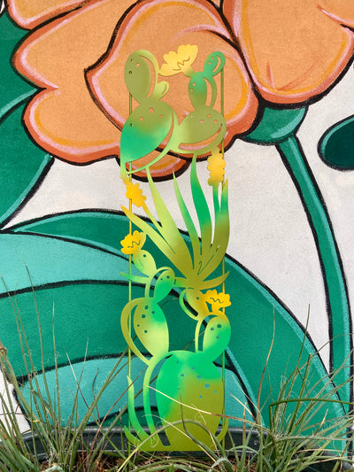 Blooming Cactus Trellis