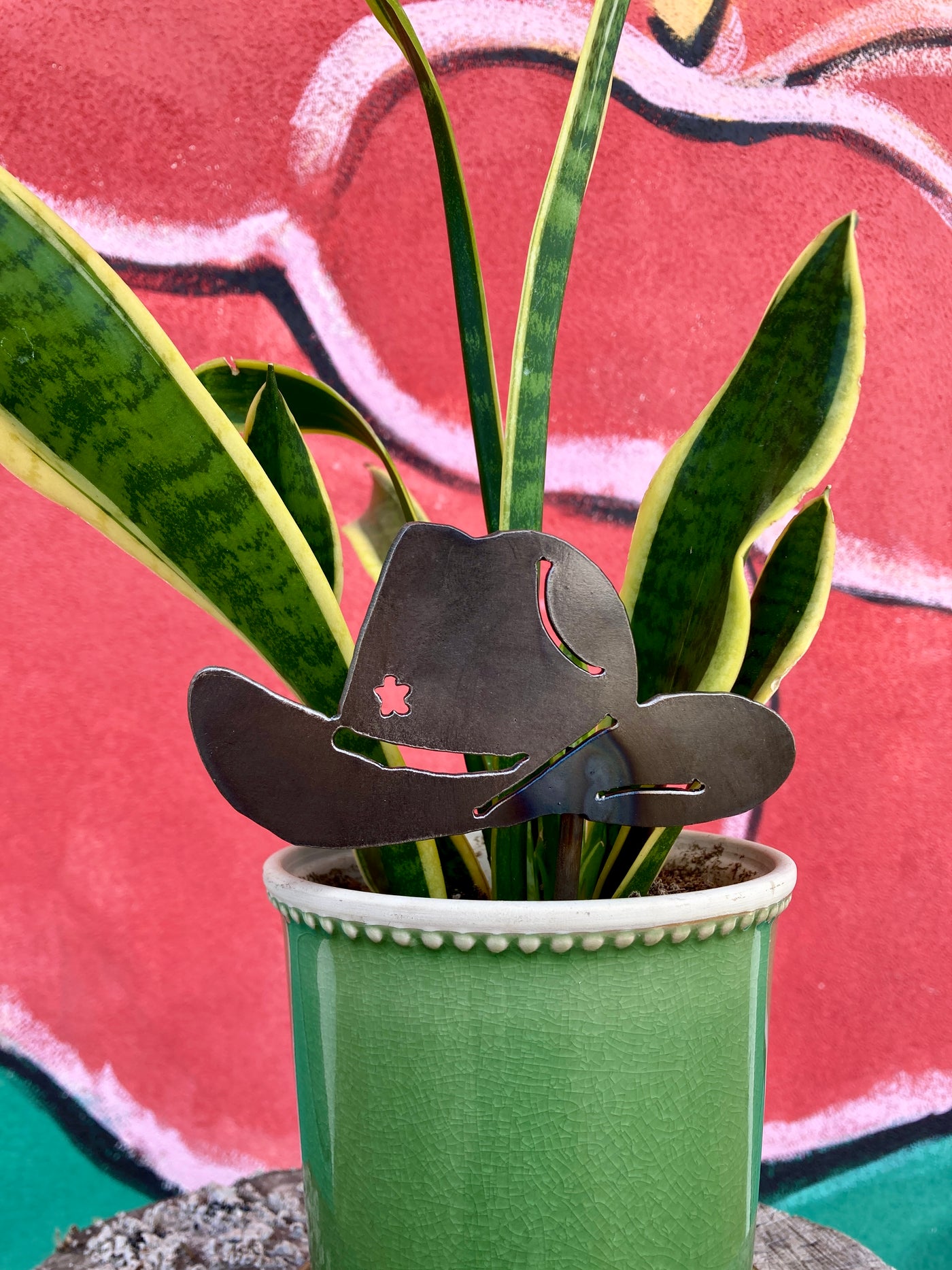 Cowboy Hat Mini Pole