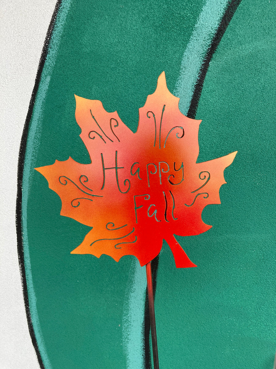 Happy Fall Leaf