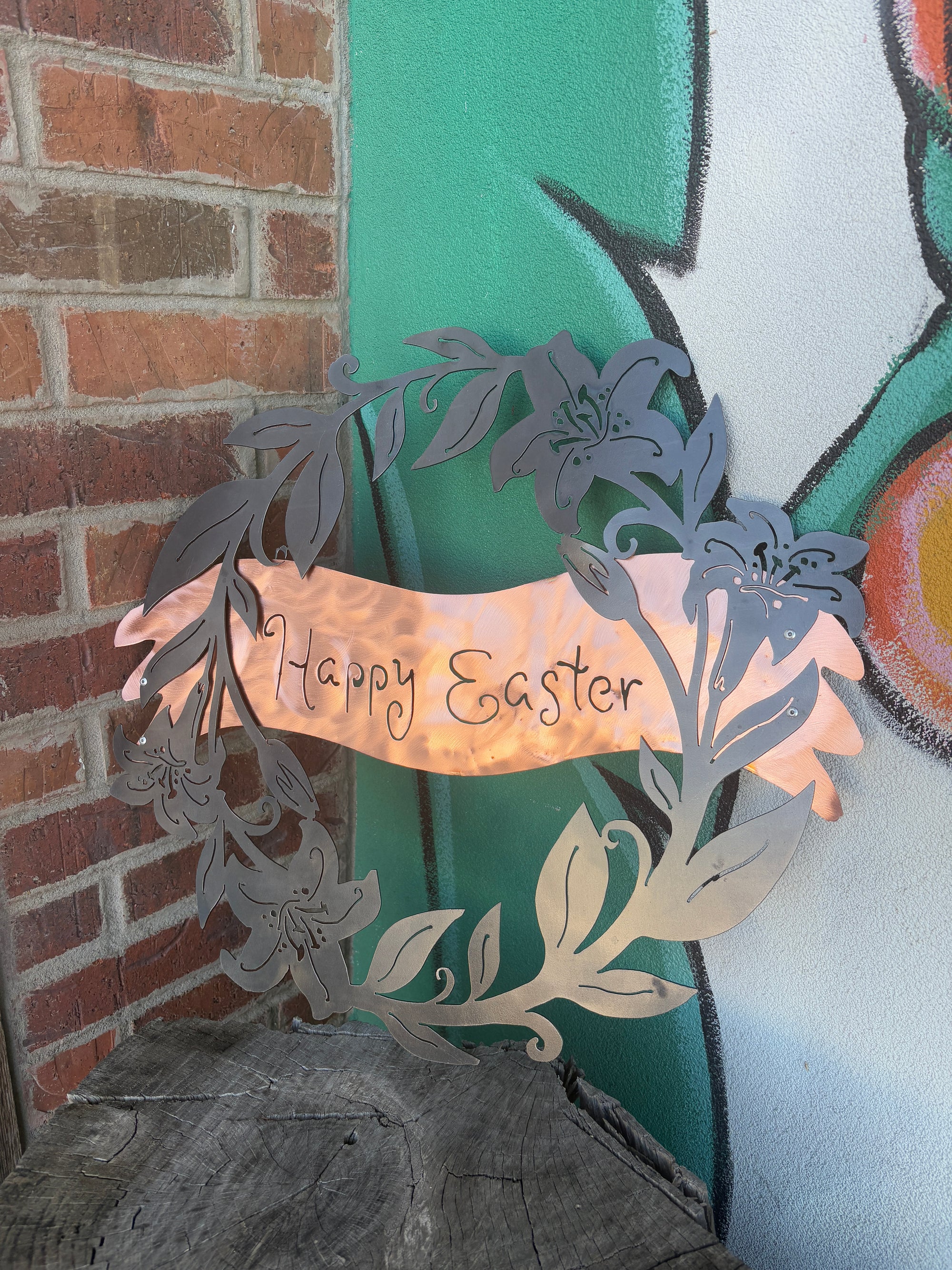Easter Lily Wreath