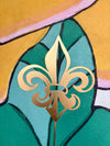 Fleur de Lis Garden Pole