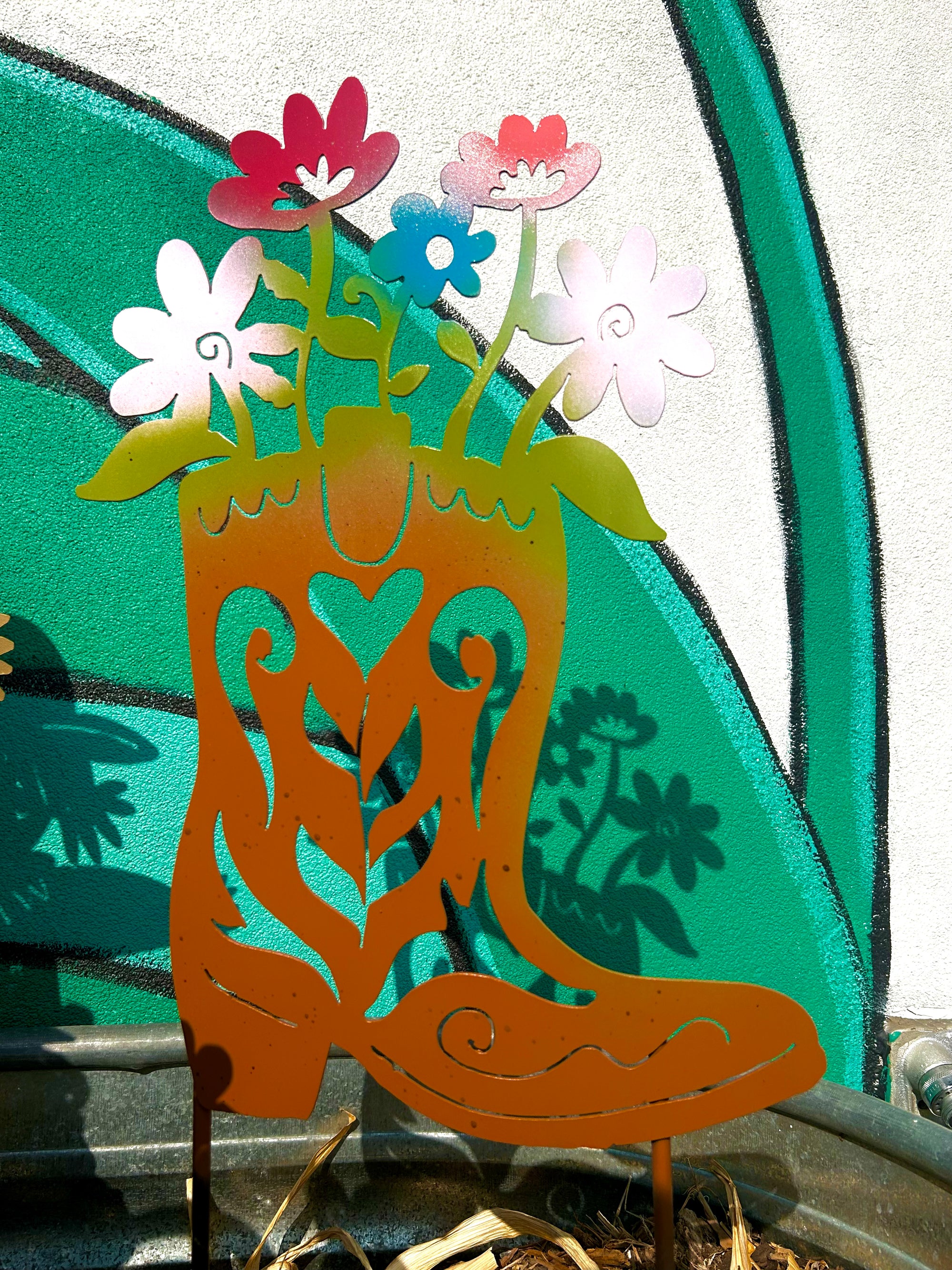 Texas Flood Relief Fundraiser Boot