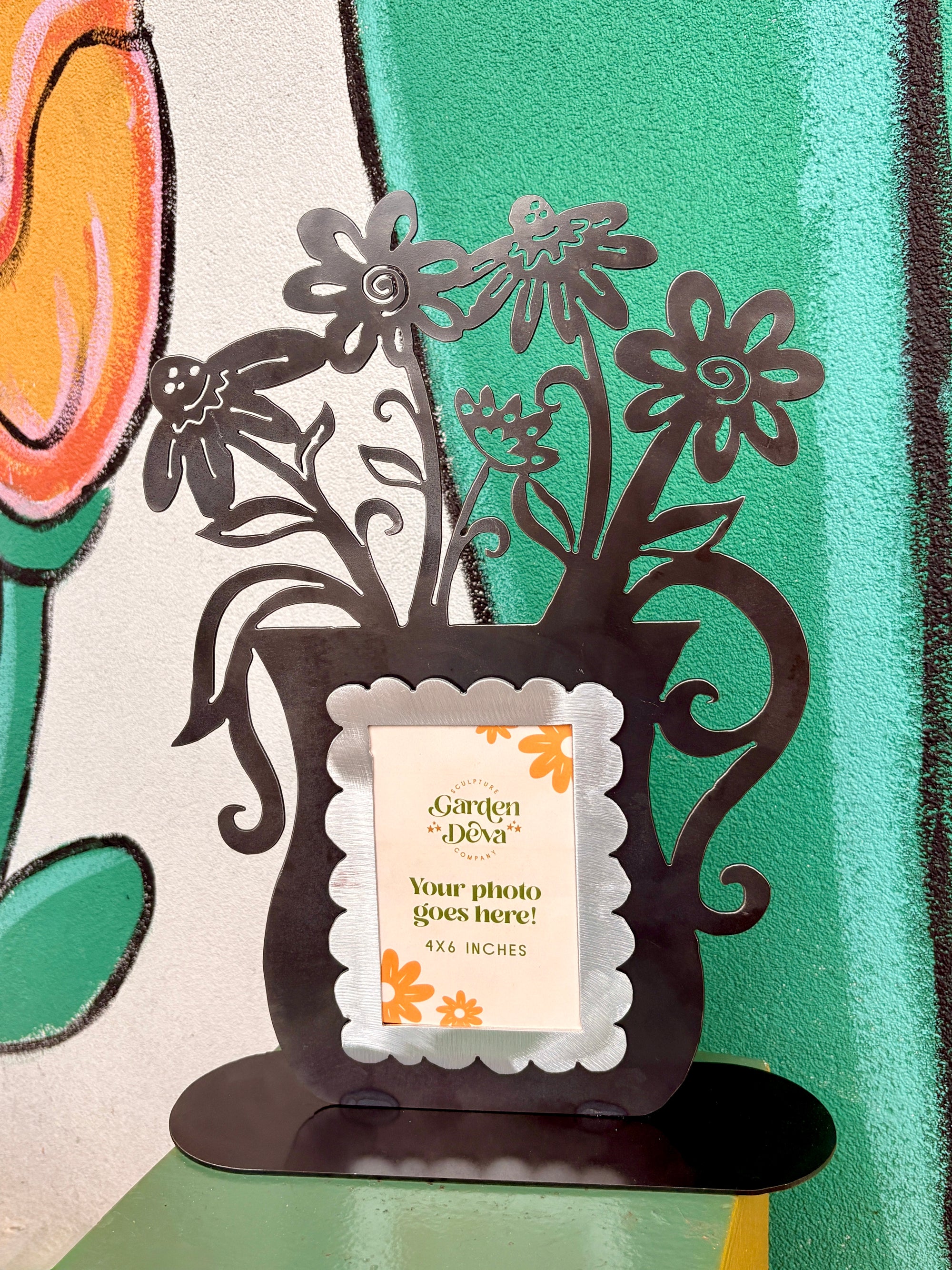 Flower Vase Photo Frame