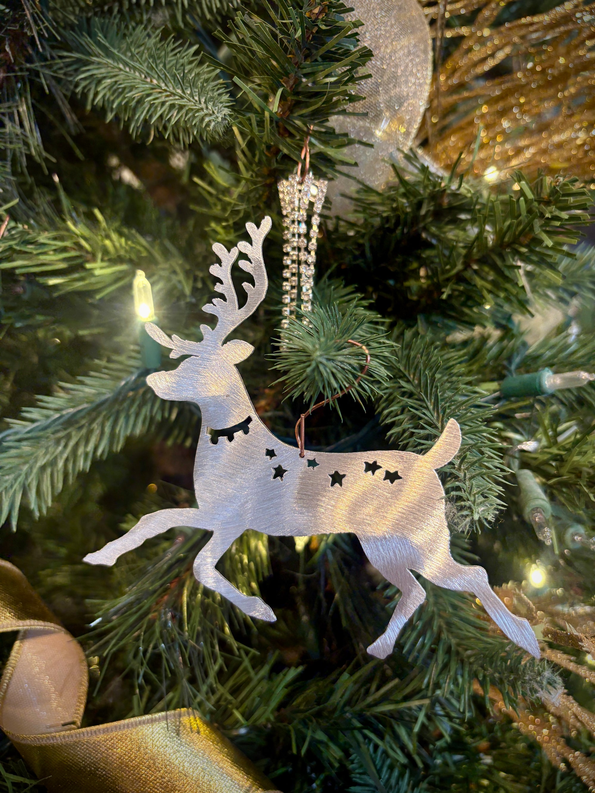 Flying Reindeer Ornament