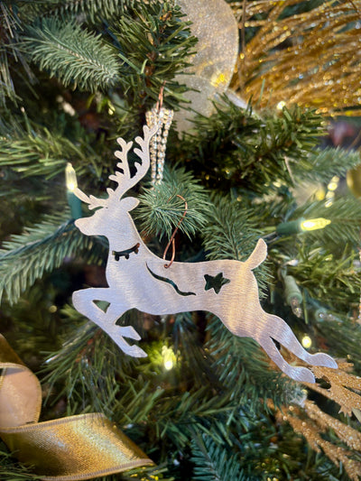 Flying Reindeer Ornament