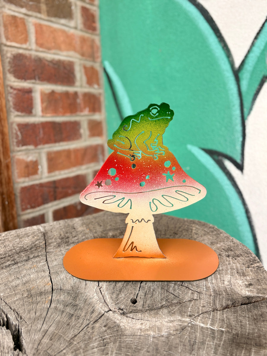 Frog and Toadstool