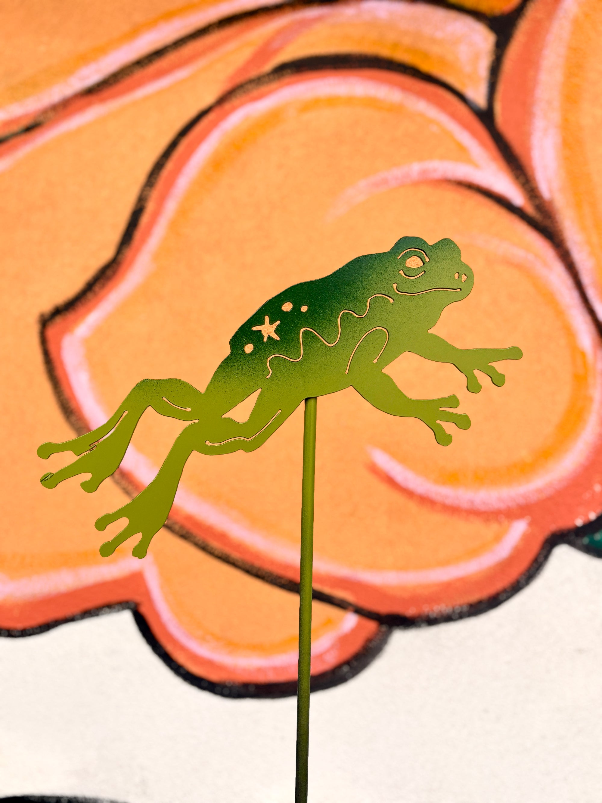 Leaping Frog Pole