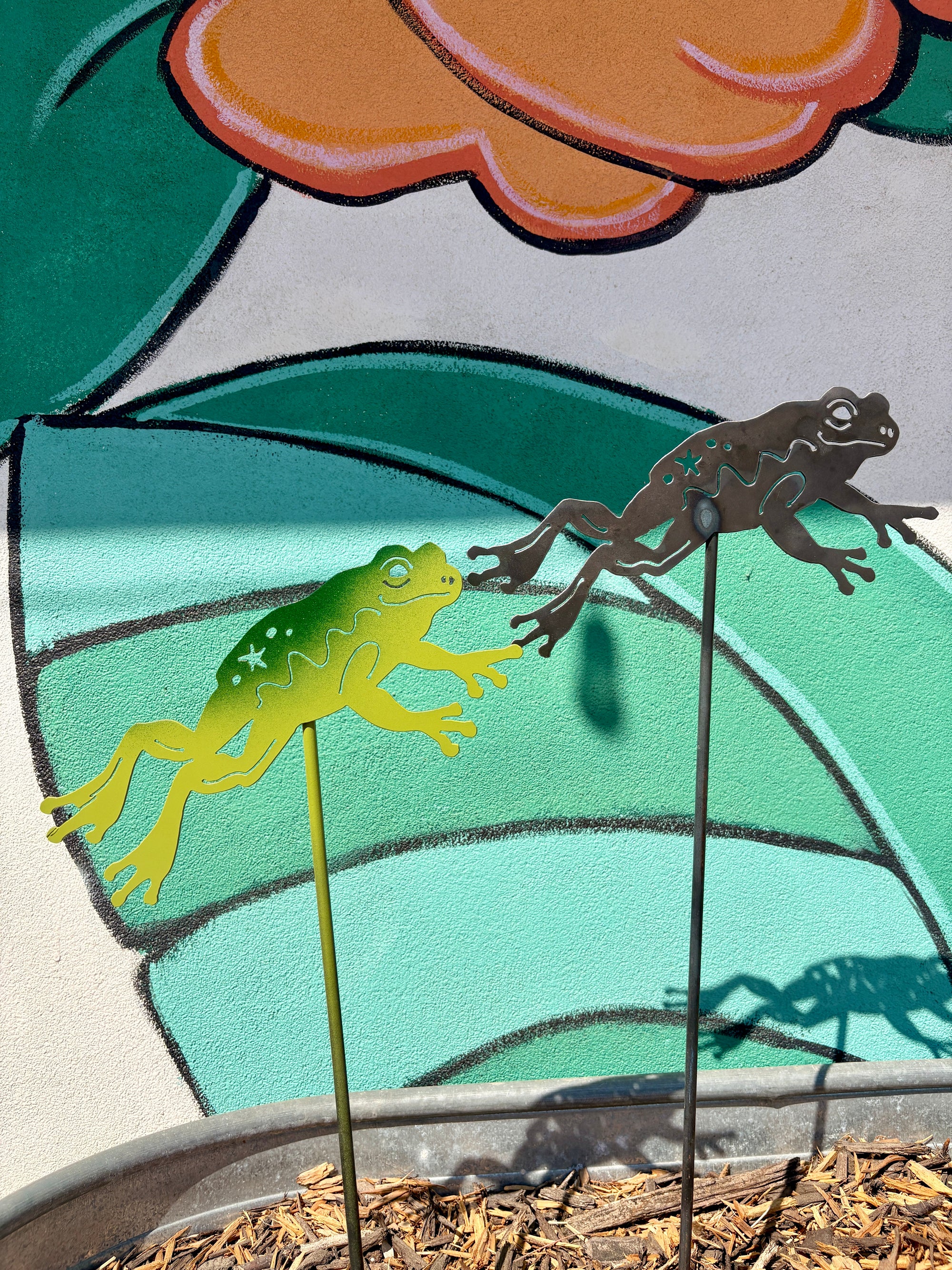 Leaping Frog Pole