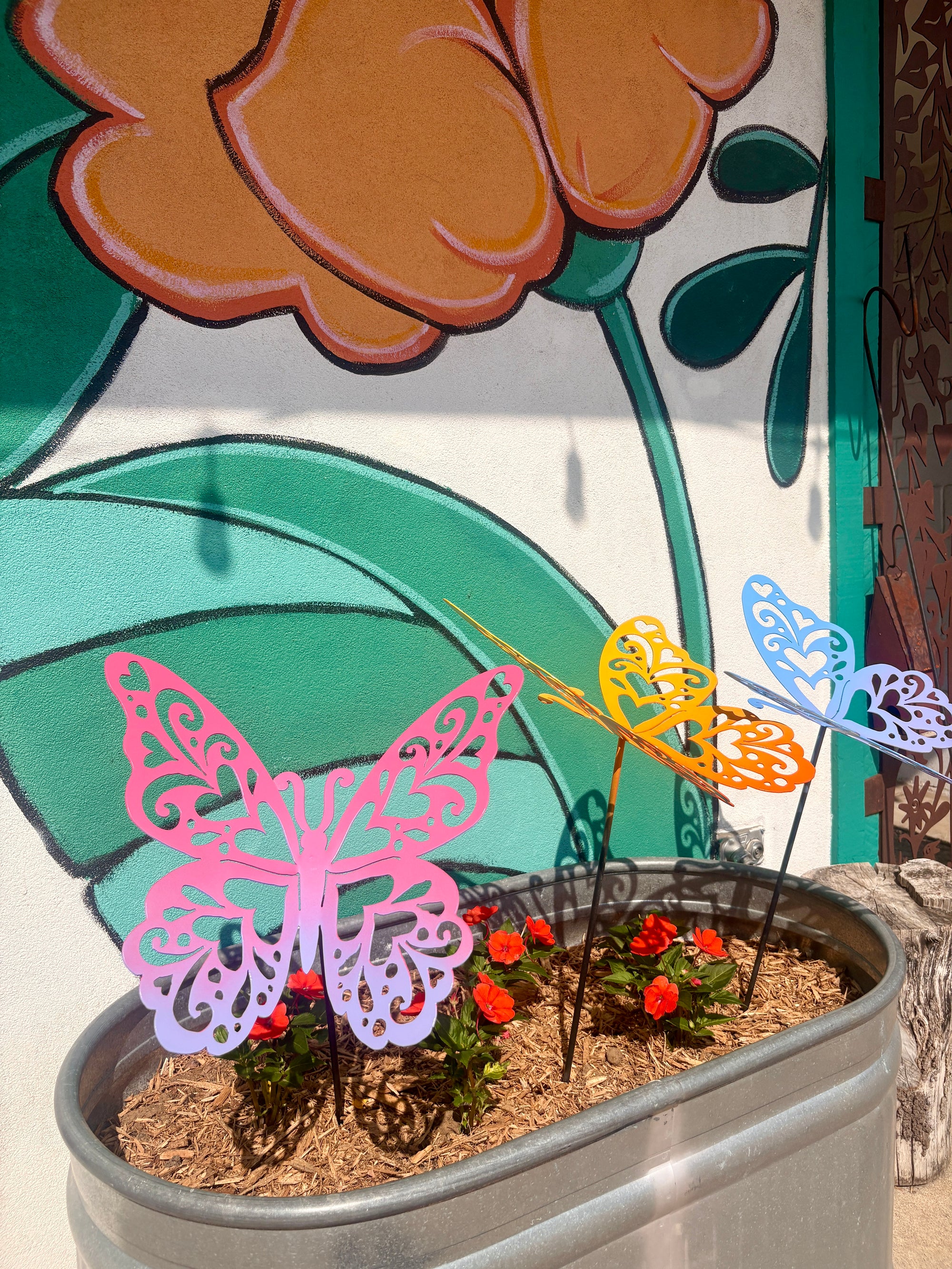 3D Magic Butterfly Pole