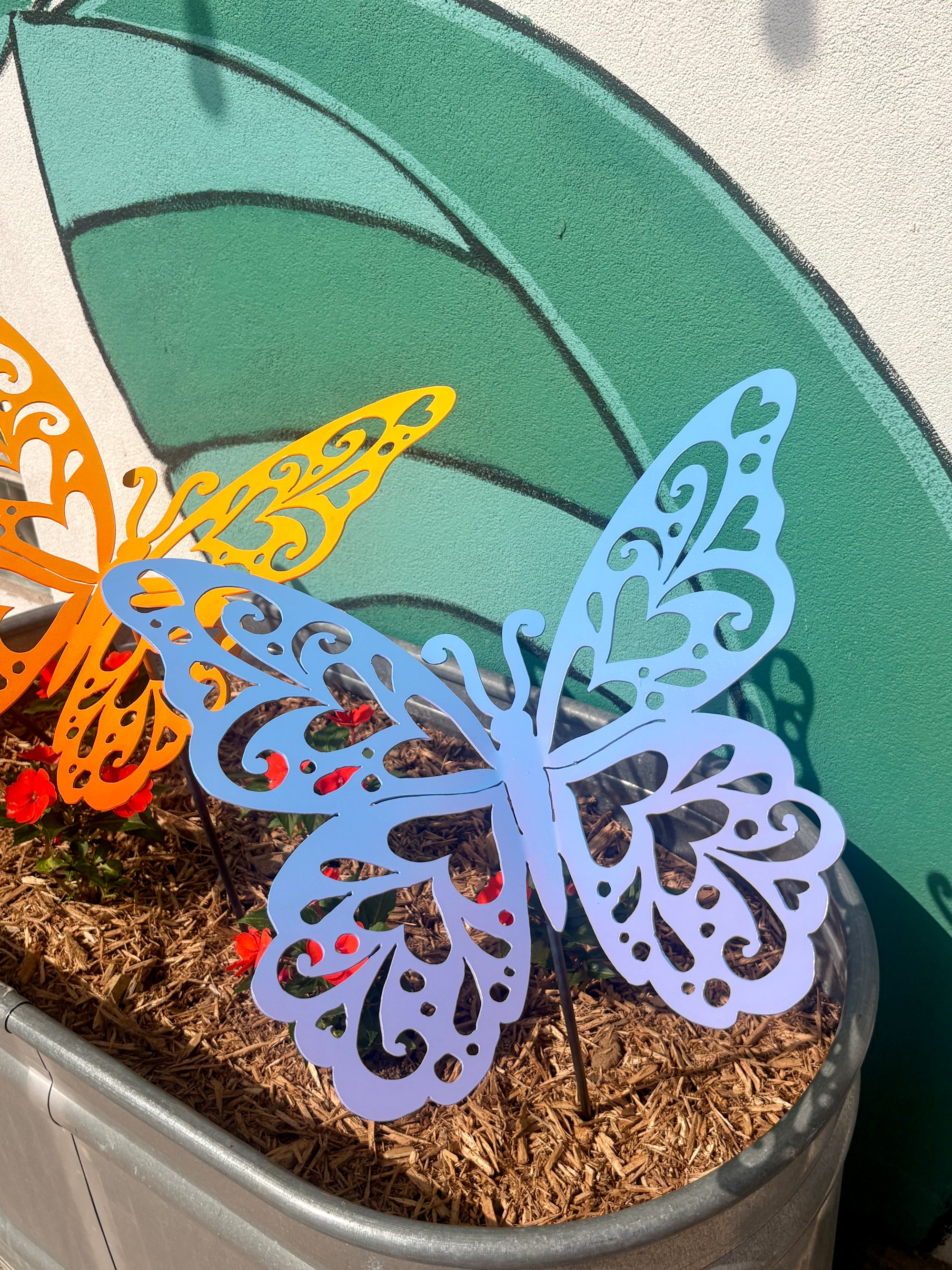 3D Magic Butterfly Pole