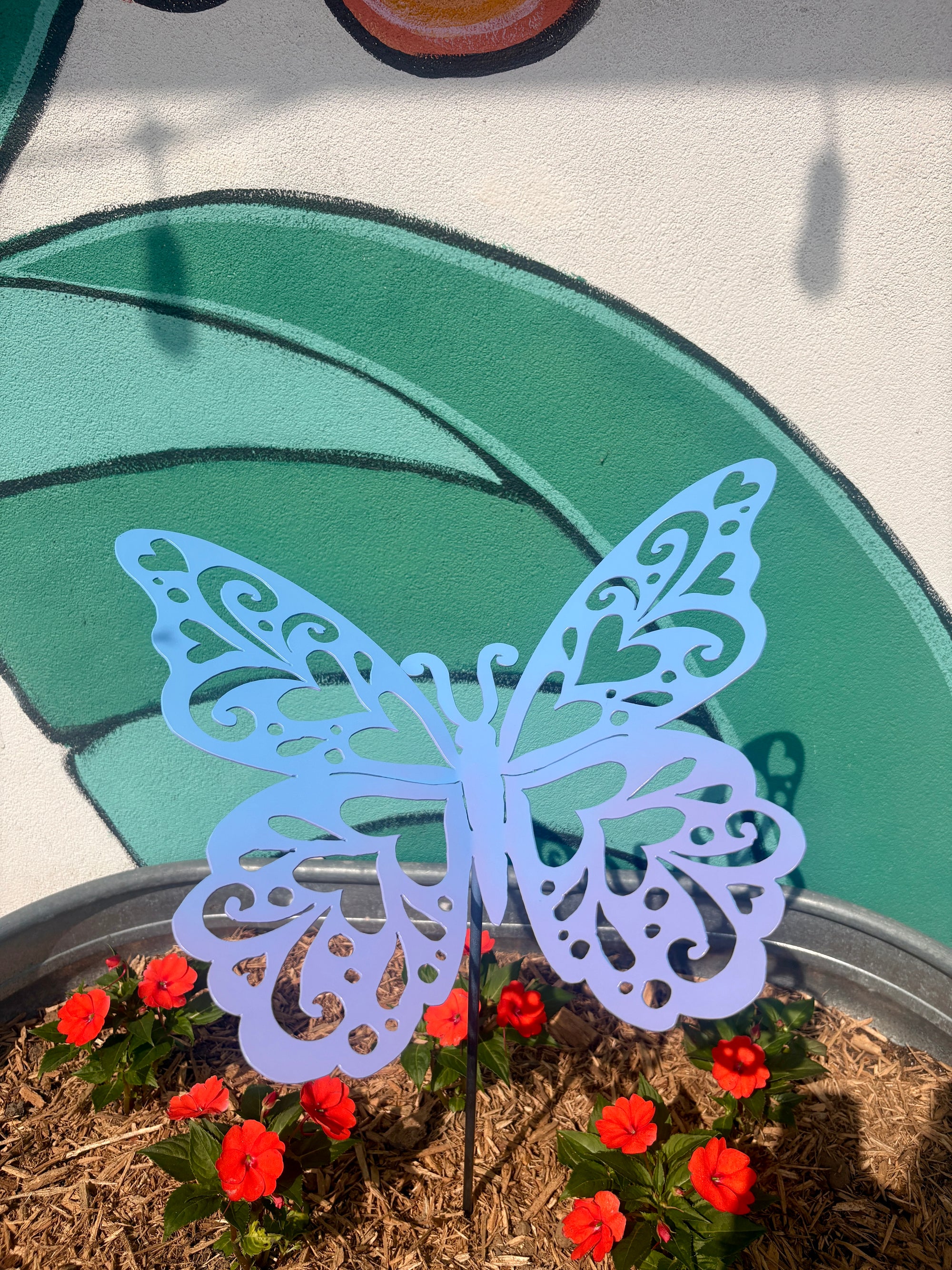 3D Magic Butterfly Pole