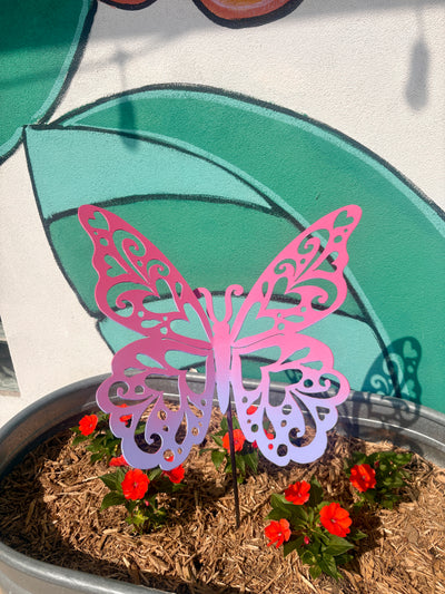 3D Magic Butterfly Pole