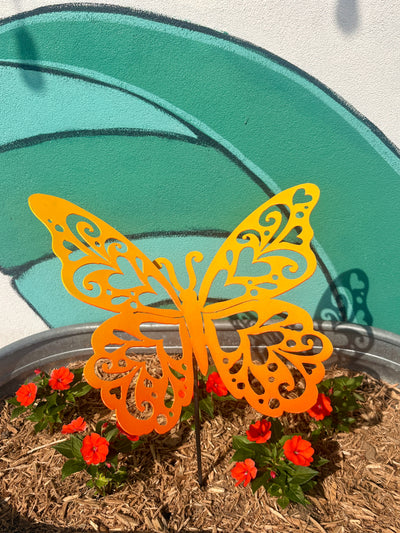 3D Magic Butterfly Pole
