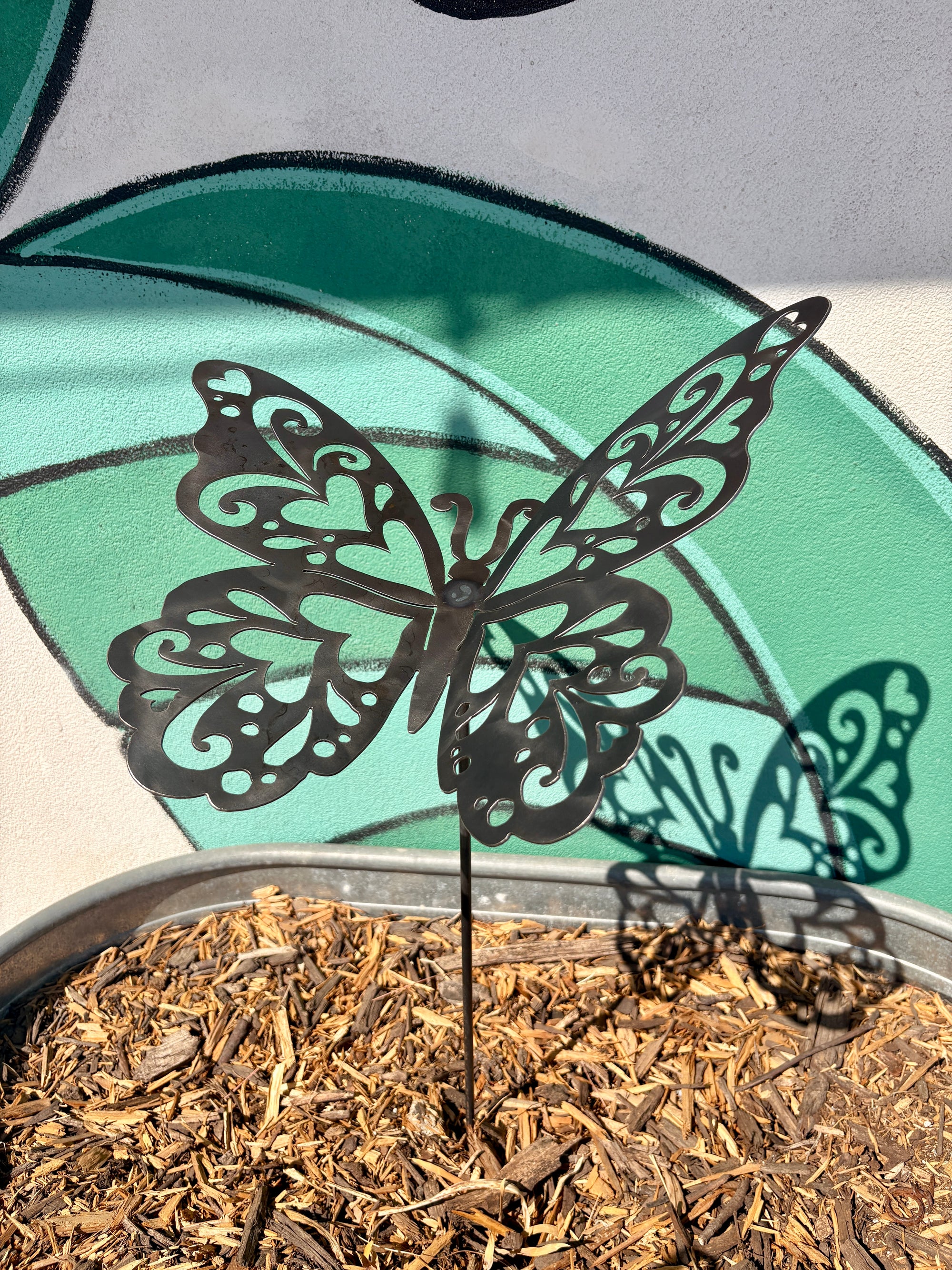 3D Magic Butterfly Pole