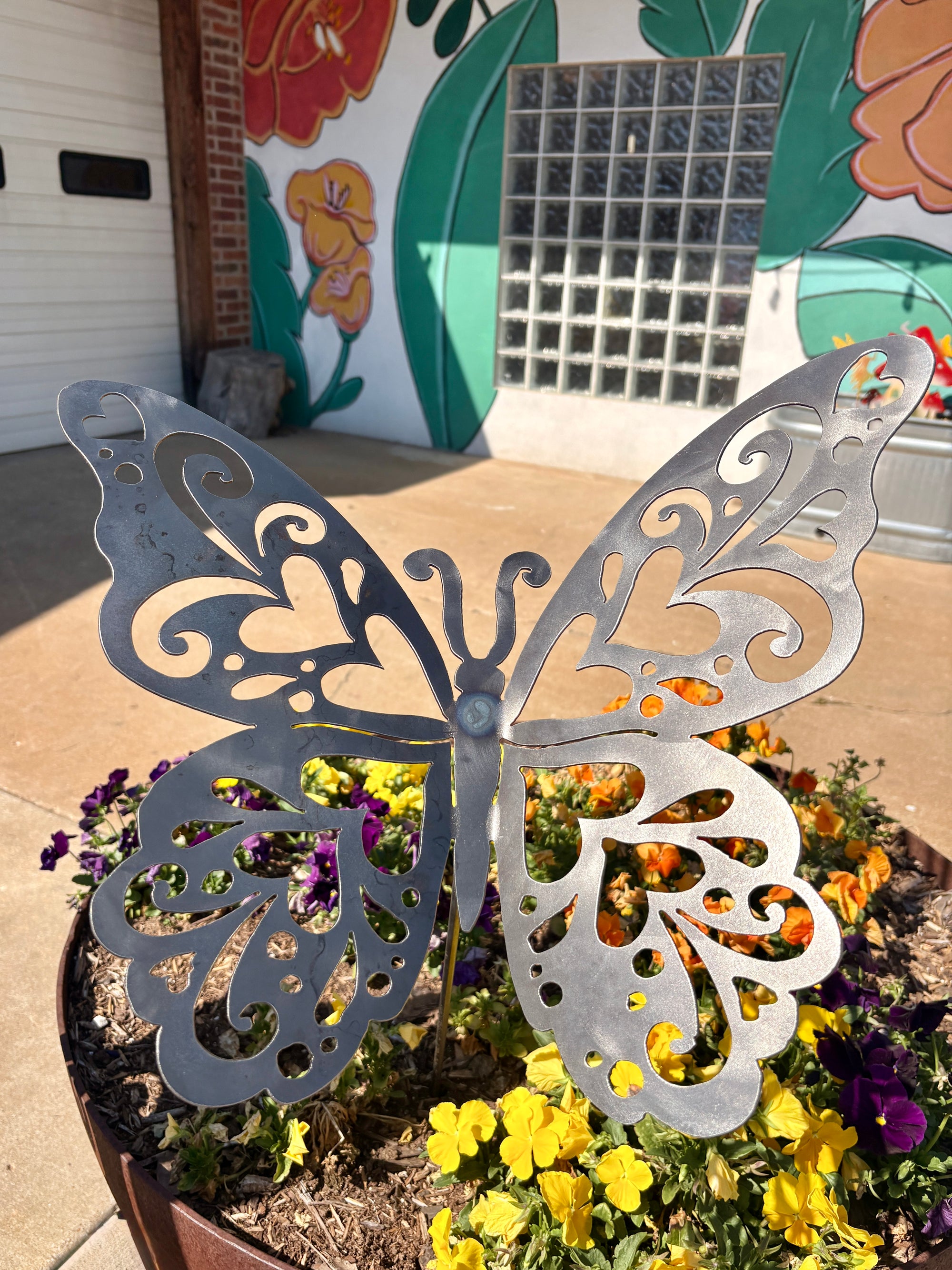 3D Magic Butterfly Pole