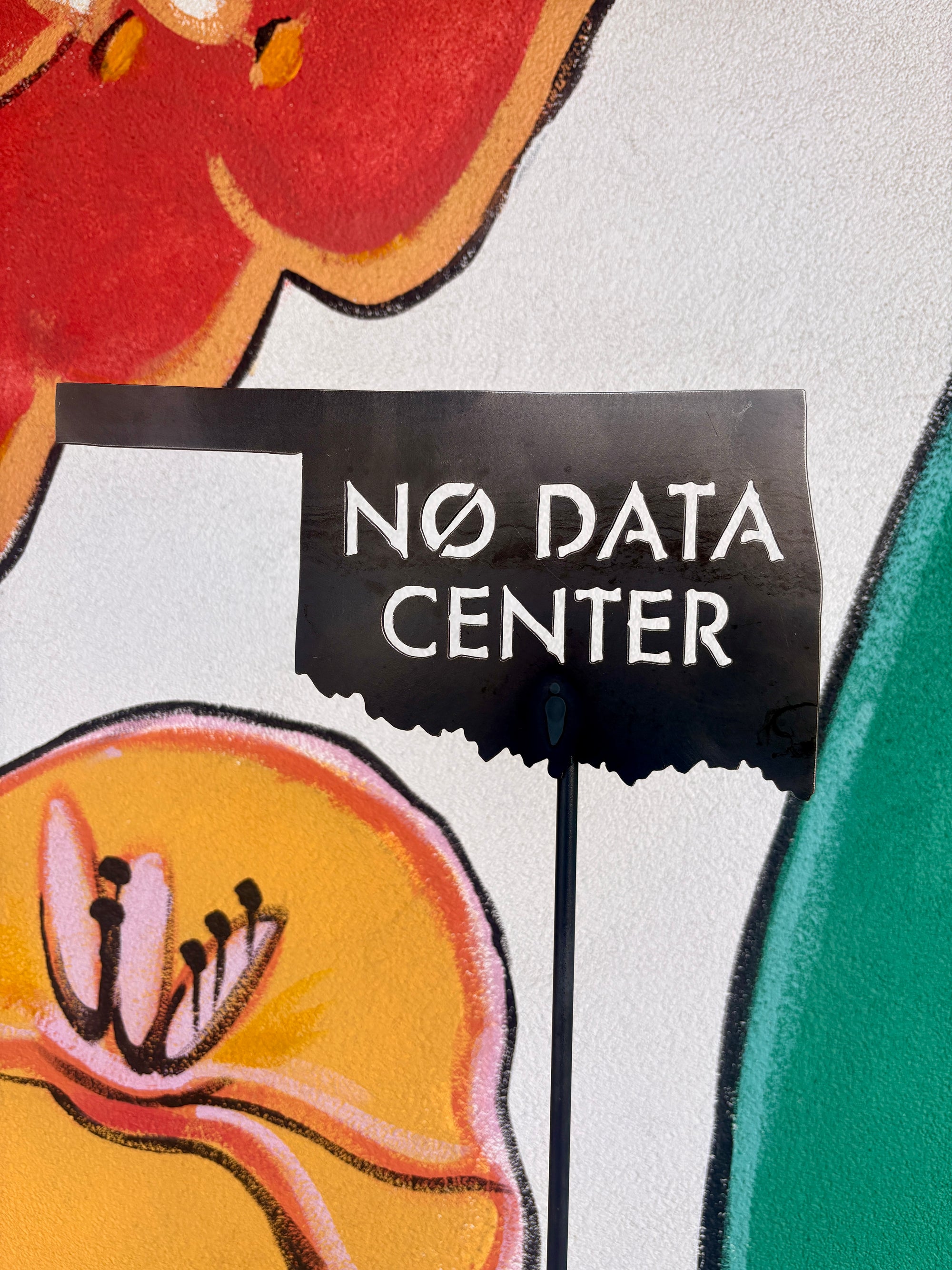 No Data Center Garden Pole