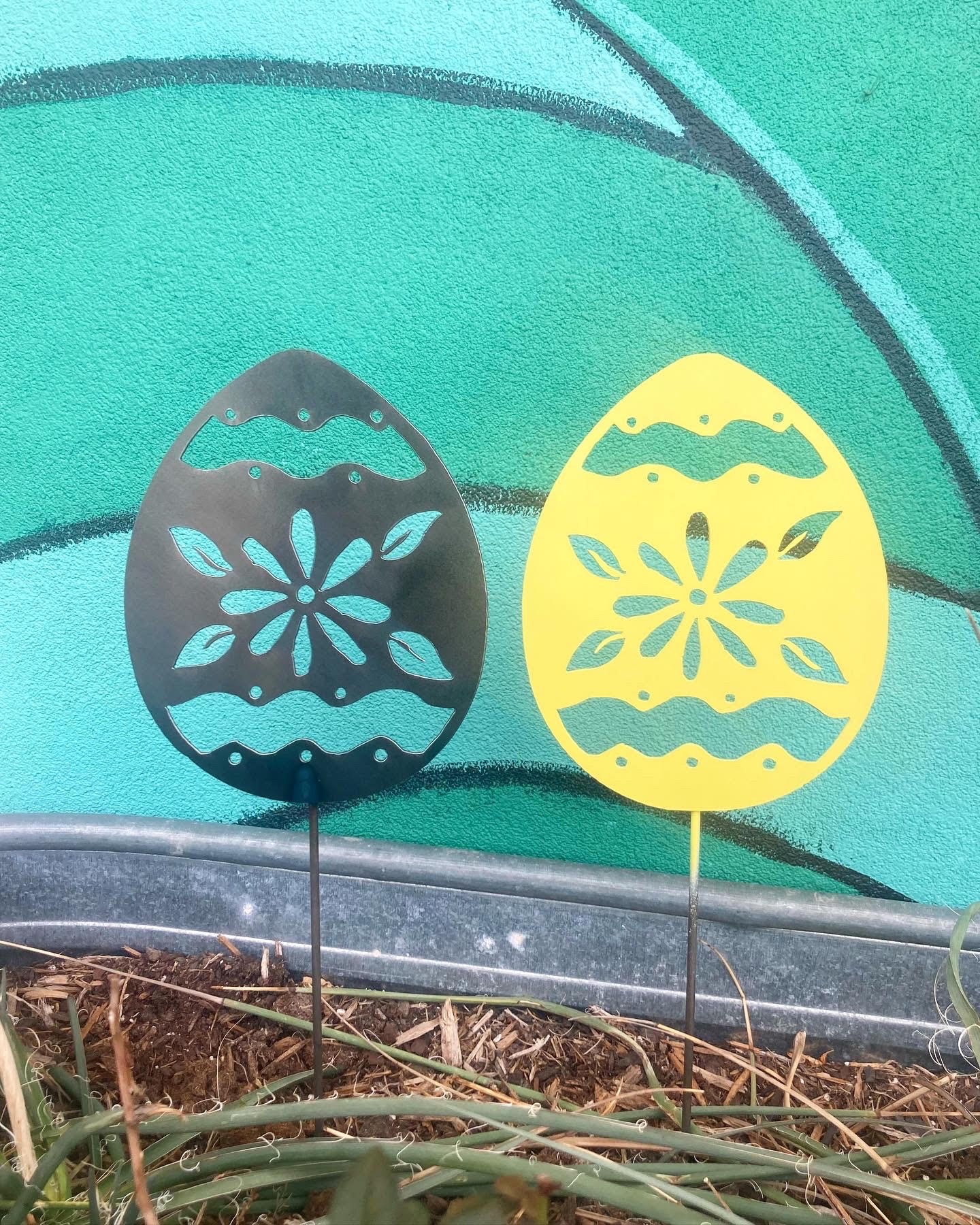 Flower Petal Easter Egg