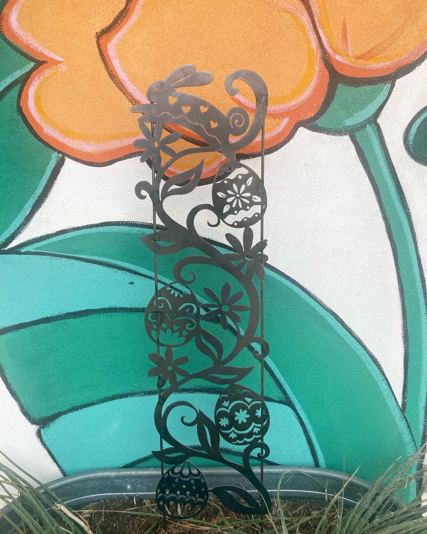 Easter Bunny Trellis