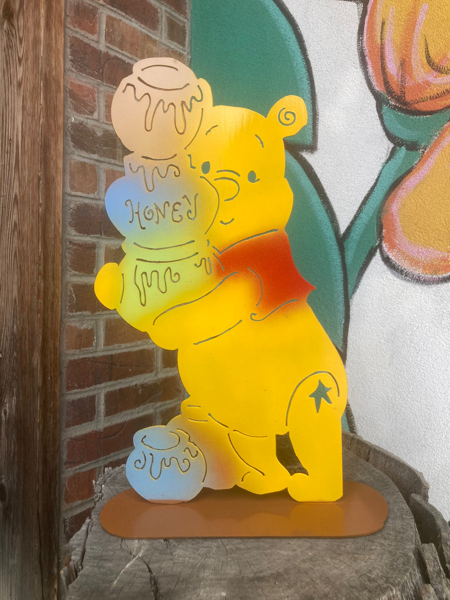 Winnie The Pooh With Honey Pots