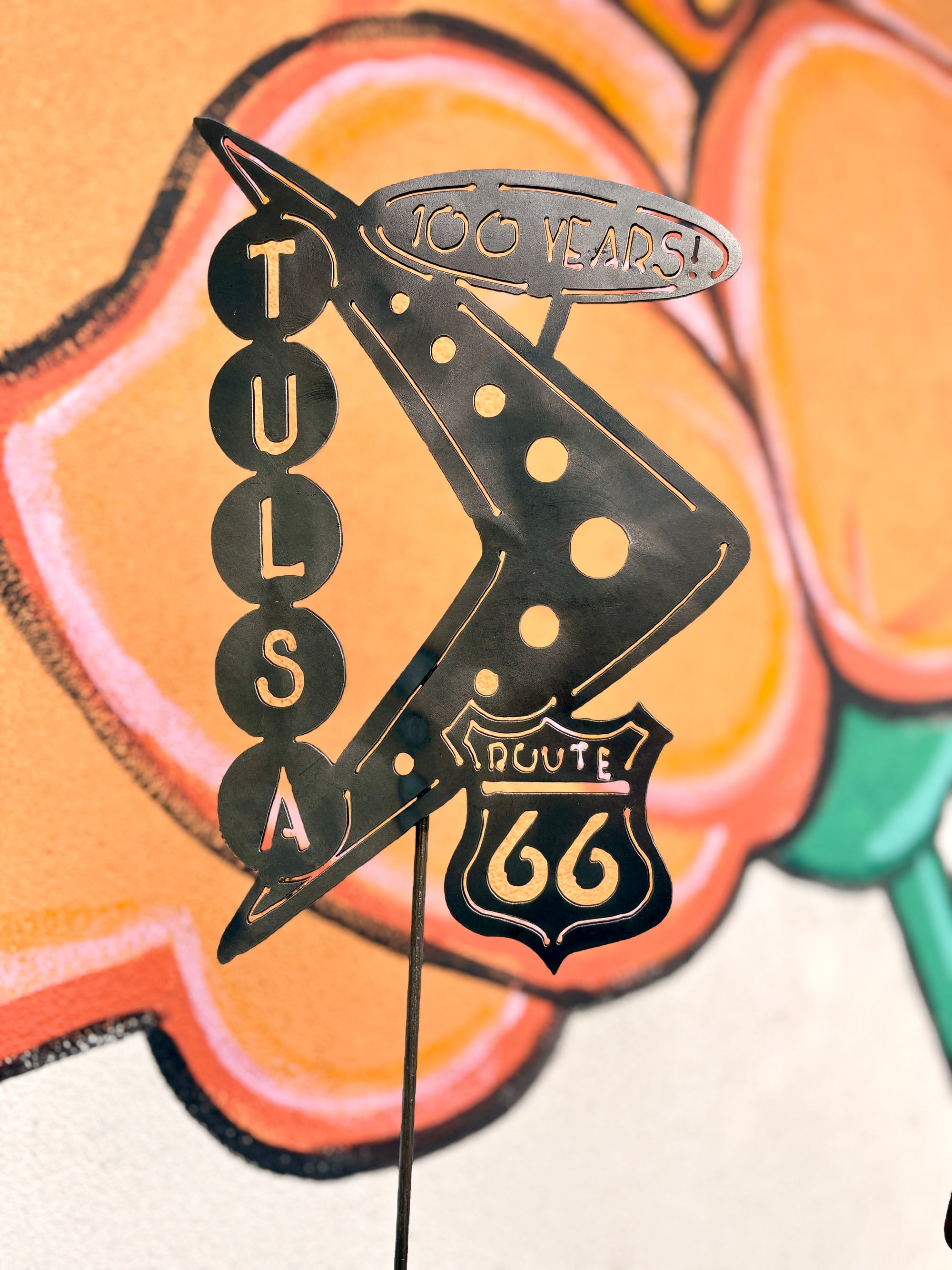 Route 66 Centennial Neon Sign