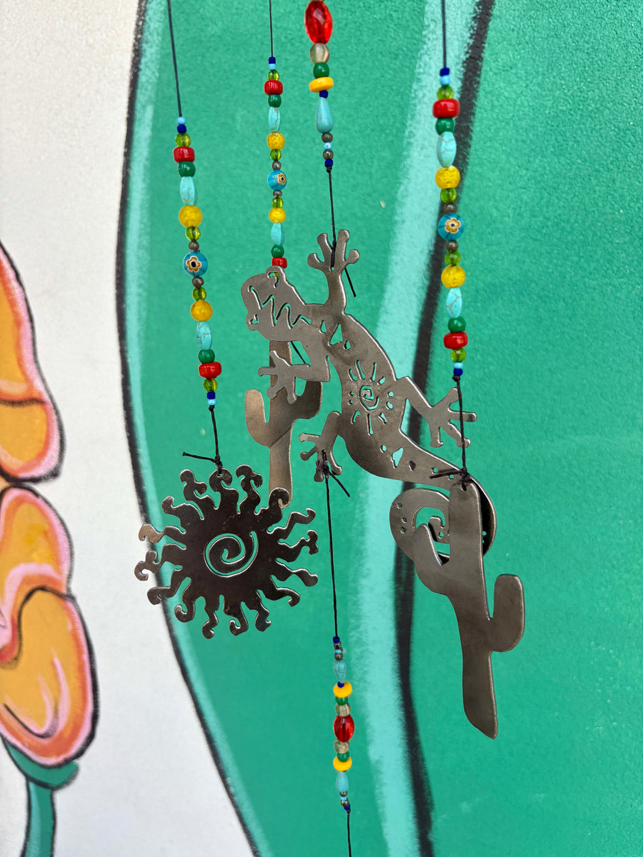 Southwest Gecko Windchime