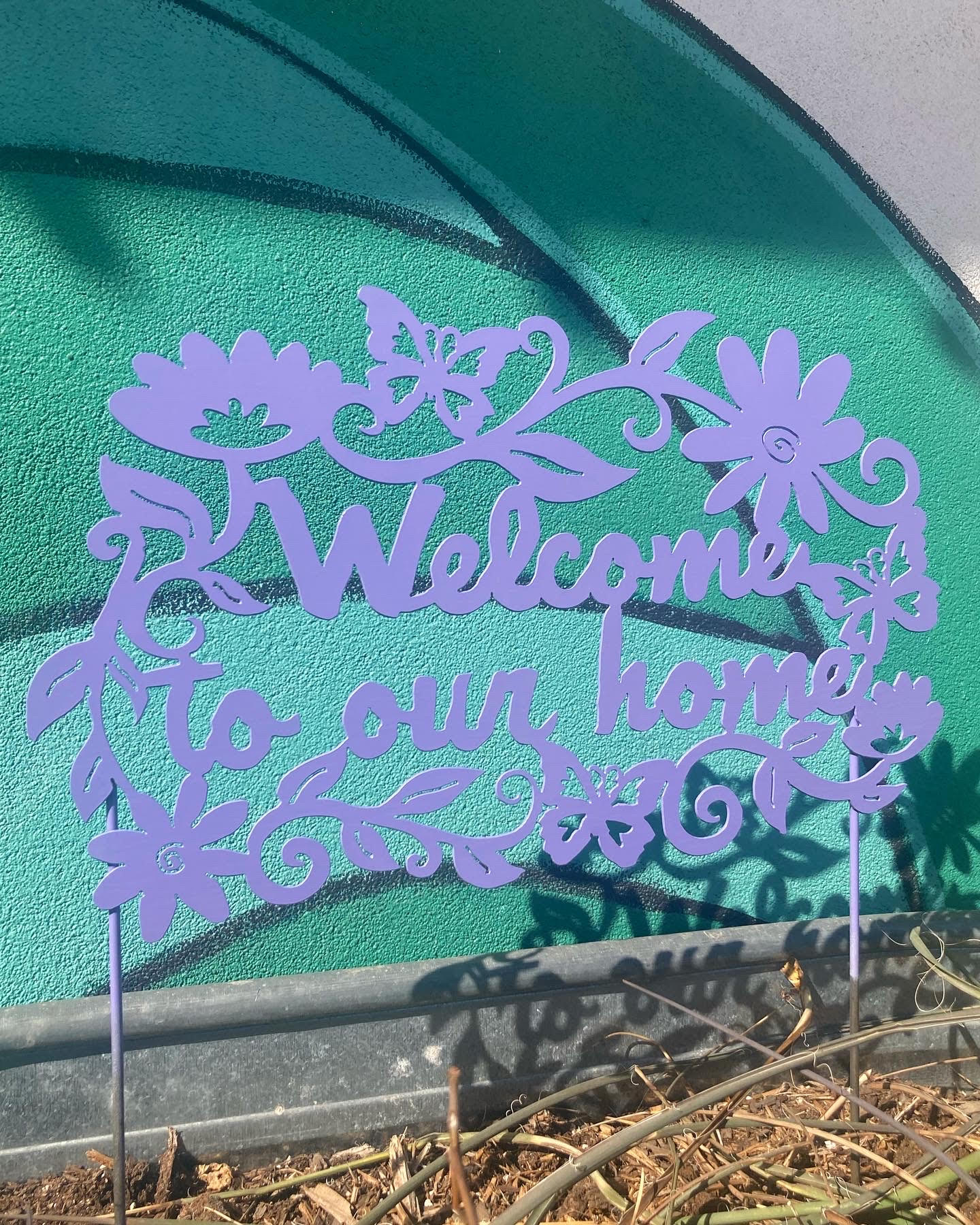 Spring Welcome Sign