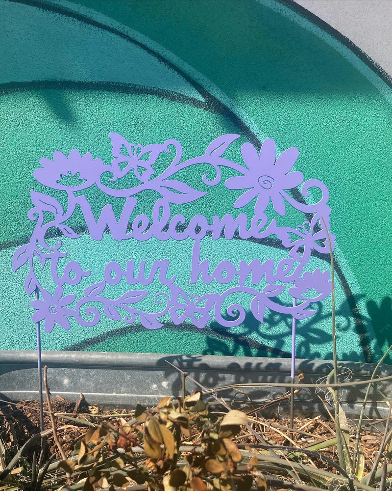 Springtime Welcomesign Spring Welcome Sign - Garden Deva