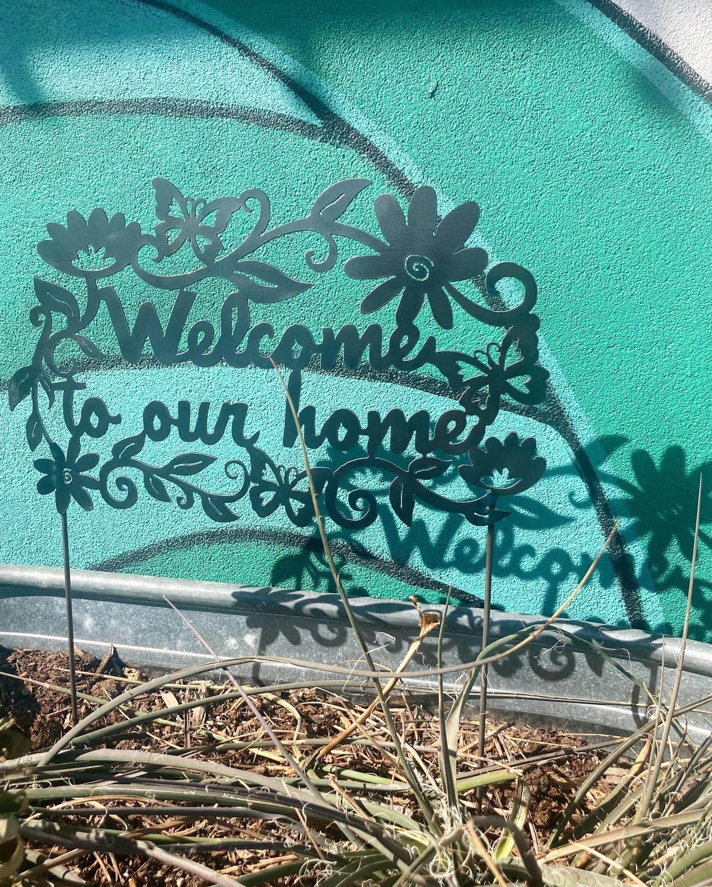 Spring Welcome Sign
