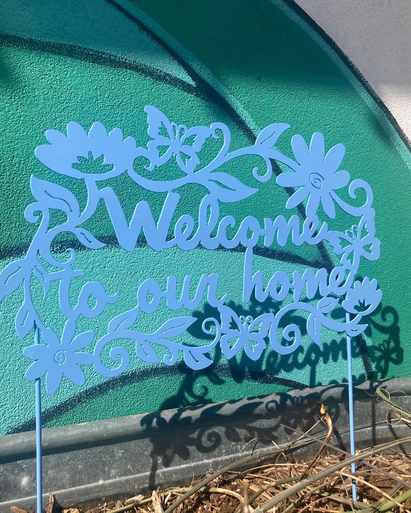 Spring Welcome Sign
