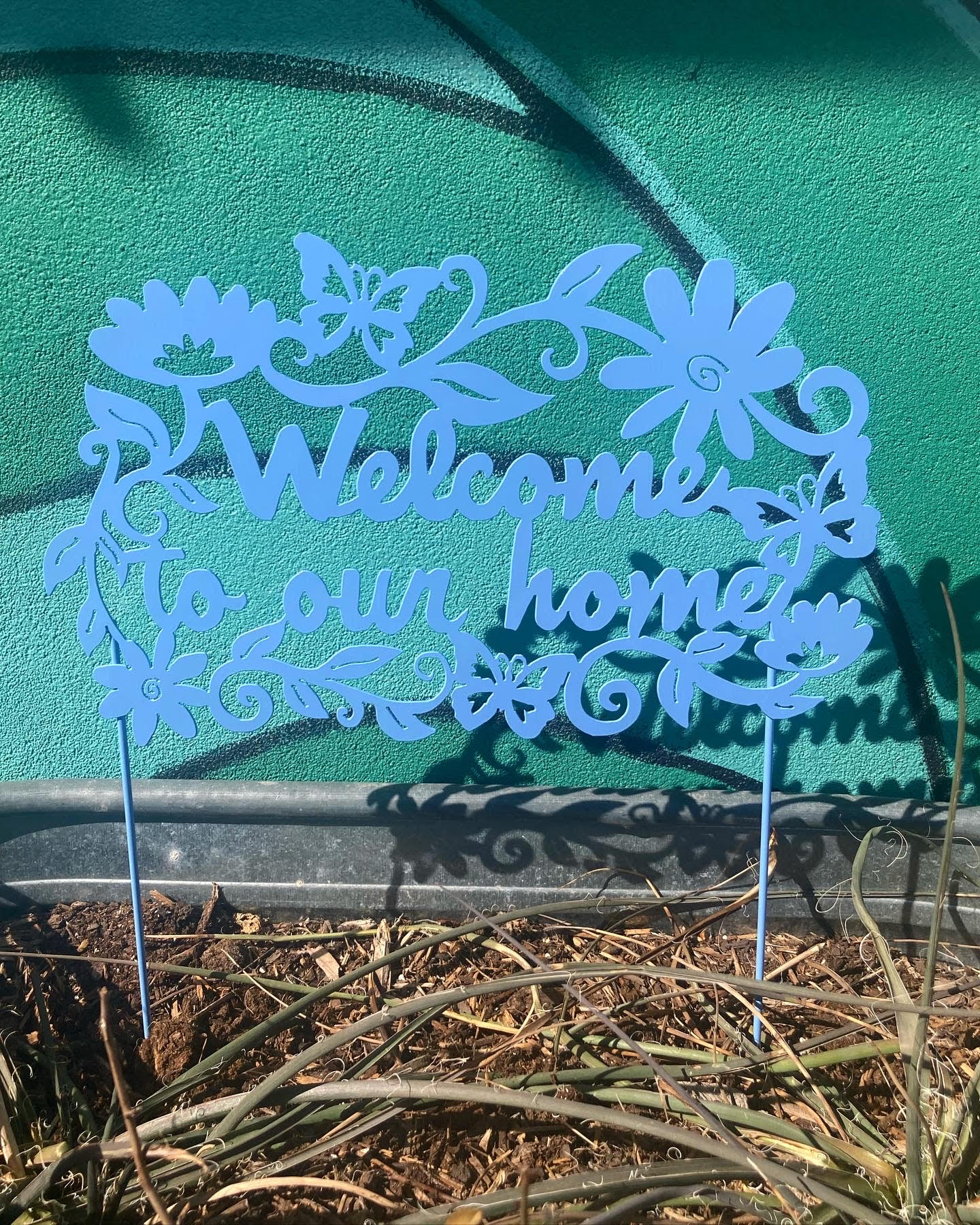 Spring Welcome Sign