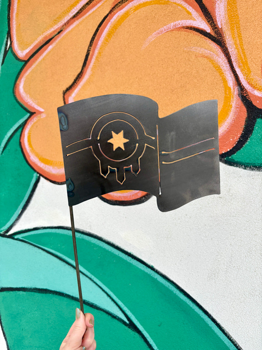 Tulsa Flag Garden Pole